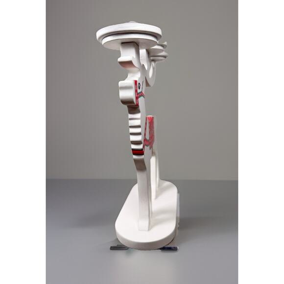 Partylite Alpine Chalet Tealight Candle Holder Wood Reindeer Nordic Candelbra - Picture 3 of 7